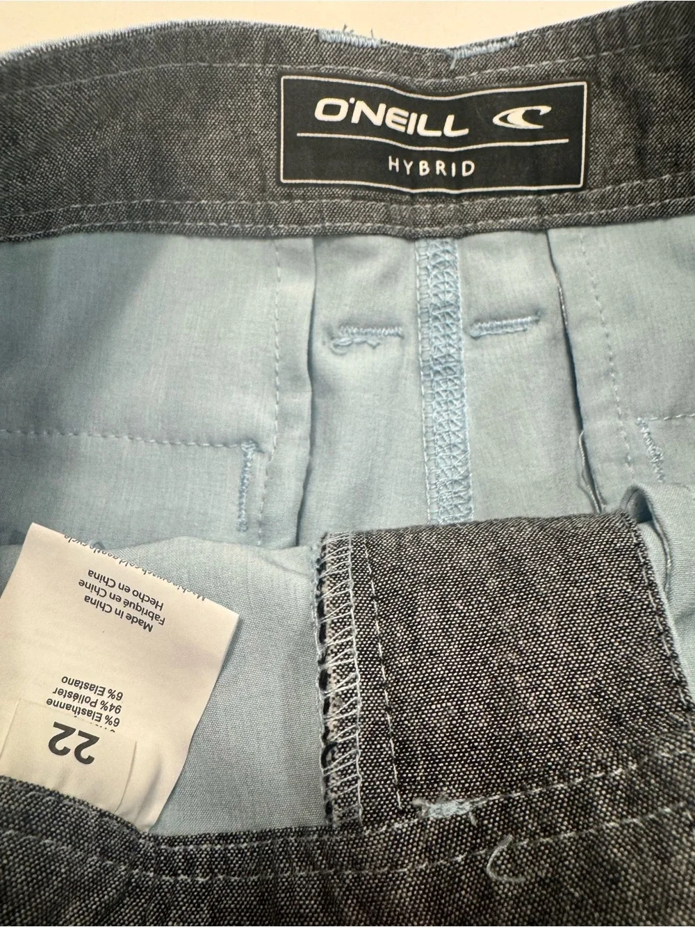 O'Neill Boys Light Blue Casual Shorts